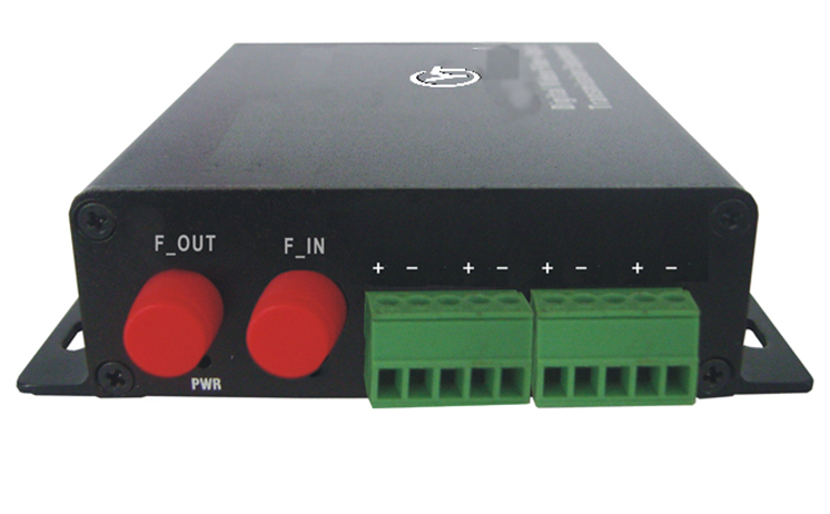 YTS2D1S 2路工业级RS232/485/422串口光端机(model)