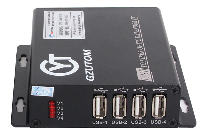 USB数据接口光端机YT-USB204